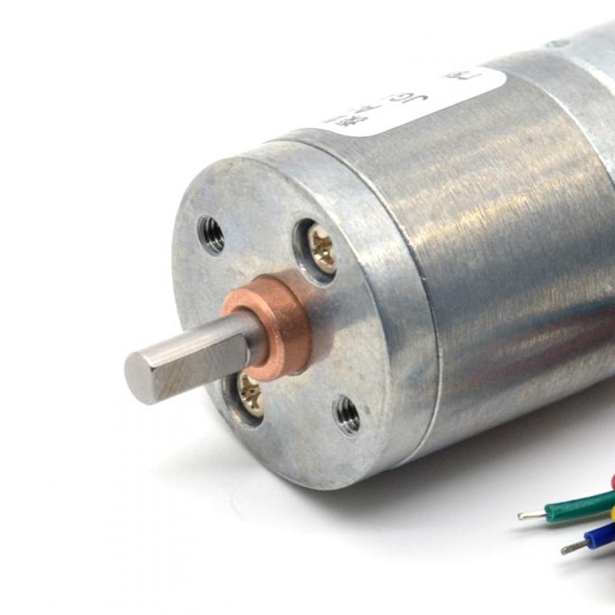 6v 12v 25mm Brushed DC Gear Motor Encoder JGA25-370B Torsi Tinggi 25mm Brushed DC Gear Motor 20