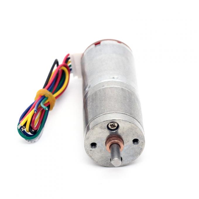 6v 12v 25mm Brushed DC Gear Motor Encoder JGA25-370B Torsi Tinggi 25mm Brushed DC Gear Motor 19