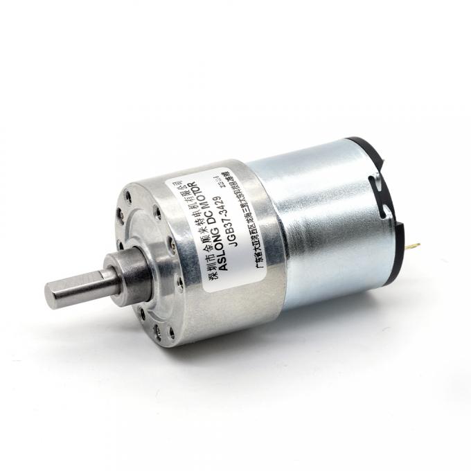 JGB37-3429 Motor DC Sikat 12V/24V Motor DC Sikat Robot Cerdas 12V Motor roda gigi 24v 3