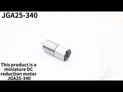 ASLONG JGA25-340 12V 17-1965RPM 25mm Motor Pengurang DC Mikro Daya Kecil Pemasok Torsi Tinggi Dc Mo