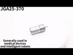 SEPANJANG Motor Kecil JGA25-370 6/12/24 V 7.5-1931RPPM Motor Reduksi DC Disikat Logam Murni