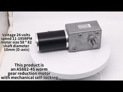 Motor Roda Gigi Cacing DC