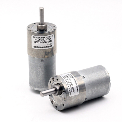 Micro Motor Gear Motor JGB37-3540 37mm 24V 9-1280RPM 37mm Torsi Tinggi Rpm Rendah 24v Dc Gear Motor