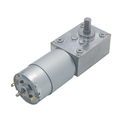 58mm * 40mm pmdc DC Worm Gear Motors Torsi Tinggi 12V 24V 40rpm