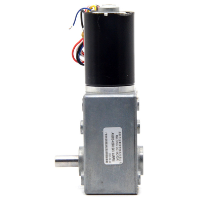 Aslong A5882-4260 24v 11-195rpm Motor Pengurang Cacing Turbin Motor Pengurang Dc Torsi Tinggi Motor Kecepatan Rendah