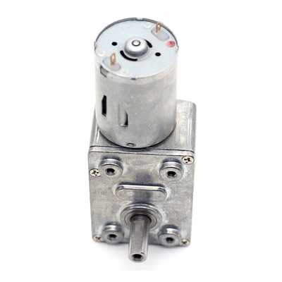 ASLONG JGY-370 37mm 6/12/24V Miniatur DC Worm Gear Reducer Motor Dengan Self-Locking Motor Kecepatan Rendah