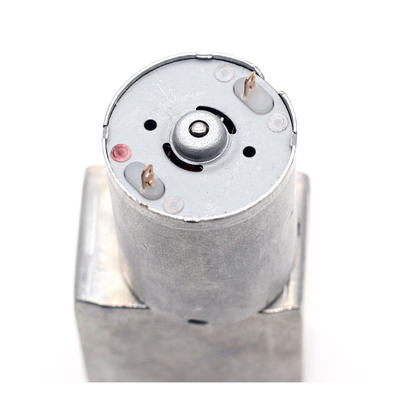 ASLONG JGY-370 37mm 6/12/24V Miniatur DC Worm Gear Reducer Motor Dengan Self-Locking Motor Kecepatan Rendah