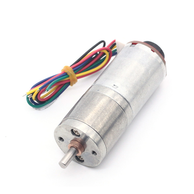 ASLONG Hall Motor Encoder Reduction Motor JGA25-370B 12V 8.6-977RPM Motor Dc Torsi Tinggi Dengan Pemasok Encoder Motor Dc