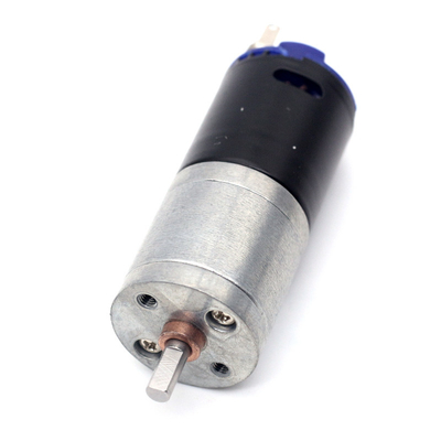 ASLONG JGA25-370DG 6/12V 15-4575RPM Dual Gear Drive Motor Pengurang Micro DC Motor Pengurangan Torsi Tinggi