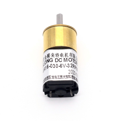 ASLONG JGA16-030 15.5mm 6V 26-800RPM DC Brushed Reduction Motor mini micro metal gear motor dengan gear motor DC