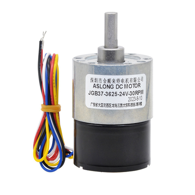 ASLONG DC Motor Brushless JGB37-3625 24V 7-960RPM 37mm 3530 DC Gear Motor Torsi Tinggi Kecepatan Rendah Brushless DC Motor