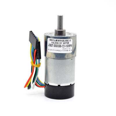 Dc Gear Motor 24v 60rpm JGB37-3530GB Dc Gear Motor Encoder 24v Dc Gear Motor Dengan Encoder