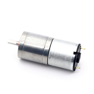 Motor Robot Cerdas Output Tengah 25Mm JGA25-340 Dc Motor Roda Gigi Kecepatan Tinggi Kotak Roda Gigi Motor Dc