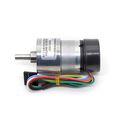 Hall Encoder DC deceleration motor dengan penutup belakang JGB37-520GB Dc Gear motor 12v dengan encoder Mini Dc motor dengan encoder