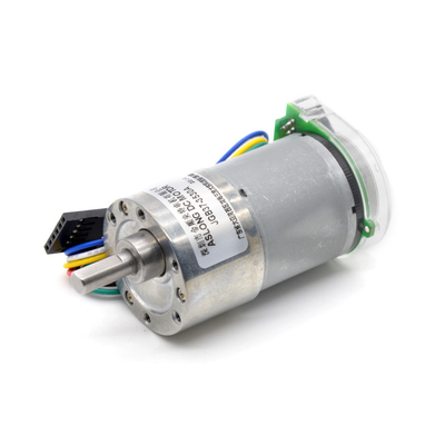 Micro DC Low-Speed Small Motor 12V/24V JGB37-3530A Optoelectronic Encoder Pengendalian Motor 24v Dc Motor Encoder