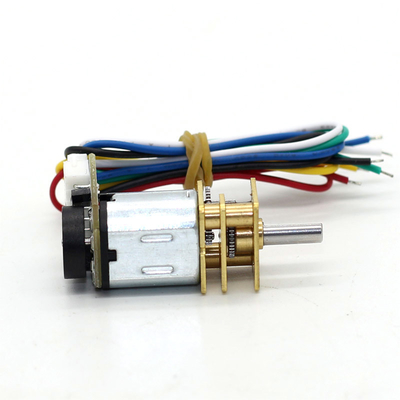 Dc Motor Encoder Gear JGA12-N20B Metal Gear Dc Motor Dengan Encoder Dc Gear Motor 6v