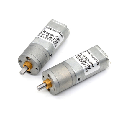 Kecepatan rendah Dc Motor Gear Motor Dc 12v Kecepatan rendah JGA20-180 6v Untuk 12v Dc Motor