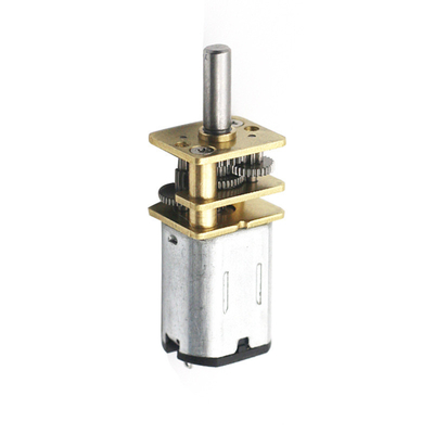 12mm Brushed DC Geared Motor 1000: 1 Miniatur DC Motor Berkecepatan Rendah 6V