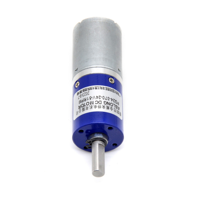 Motor Pengurangan Gir Metal Planetary Torque Tinggi PG24-370 24mm 24V Dc Motor Gir Planetary