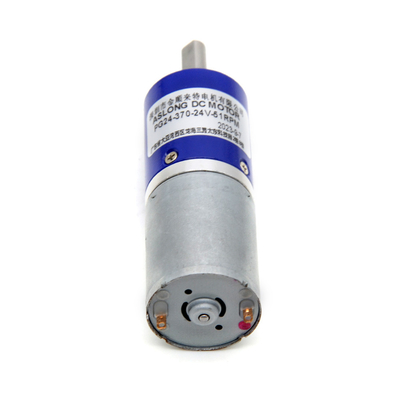Motor Pengurangan Gir Metal Planetary Torque Tinggi PG24-370 24mm 24V Dc Motor Gir Planetary