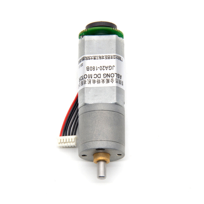 Small Encoder Dc Gear Motor JGA20-180B 12V 258RPM 1:31 Micro Motors Encoder Dc Motor Brush