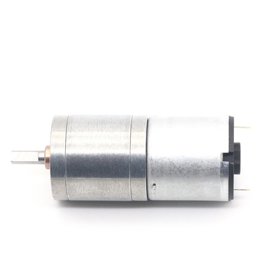 Mini Micro Low Noise 12v JGA25-340 12V 77RPM 1:103 Dengan Metal Gear Low Speed High Torque