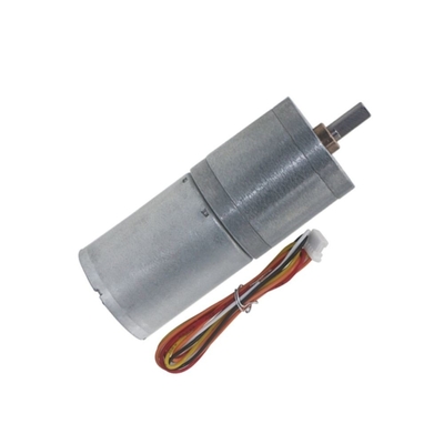JGA25-2430 Motor Decelerasi DC Tanpa Sikat 12v24v Motor Dc Spur Gear Torsi Tinggi