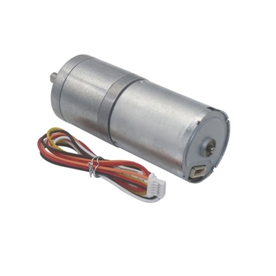 JGA25-2430 Motor Decelerasi DC Tanpa Sikat 12v24v Motor Dc Spur Gear Torsi Tinggi