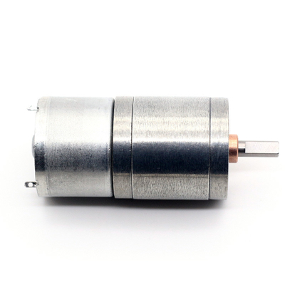 JGA25-310 Brushed Miniatur Dc Gear Motor 12v 1280rpm Untuk Instrumen