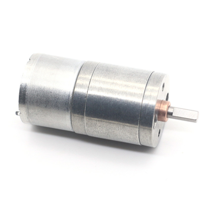 JGA25-310 Brushed Miniatur Dc Gear Motor 12v 1280rpm Untuk Instrumen