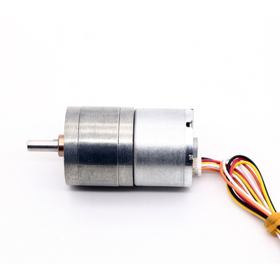 12V 9RPM Micro DC Gear Motors JGA25-2418 25mm BLDC Geared Motor