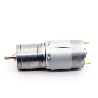JGA25-385 Carbon Brush Micro DC Gear Motors 25mm 24V Untuk Robotika