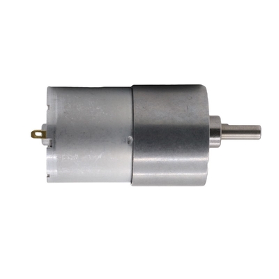 ASLONG JGB37-3530 12/24V 33-265RPM DC Brushed DC Reduction Motor Center Output Gearbox Motor Kecepatan Rendah