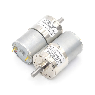 Mini DC gear motor 37mm ZGA37-3530 12V 24V center output gearbox motor berkecepatan rendah