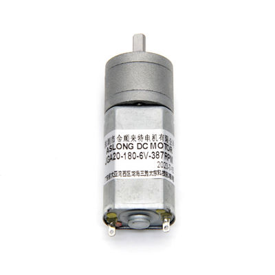 12V DC Reduction Micro Motor JGA20-180 Micro DC Reduction Motor Permanent Magnet Kecepatan rendah