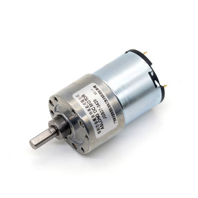 JGB37-3429 Motor DC Sikat 12V/24V Motor DC Sikat Robot Cerdas 12V Motor roda gigi 24v