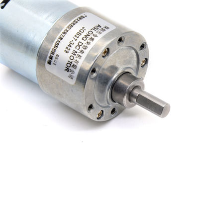 JGB37-3429 Motor DC Sikat 12V/24V Motor DC Sikat Robot Cerdas 12V Motor roda gigi 24v