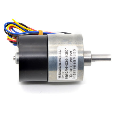 Motor Pengurang Kecepatan 24V Berkualitas Tinggi JGB37-3625 Motor DC Tanpa Sikat Listrik Mini