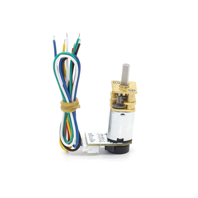 JGA12-N20 Mini DC Gear Box Motor Dengan Encoder Torsi Tinggi 12V N20 DC Motor