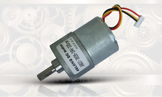 Brushless 24 volt dc planetary geared motor 29mm JGB37-3626 BLDC
