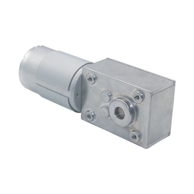 58mm * 40mm pmdc DC Worm Gear Motors Torsi Tinggi 12V 24V 40rpm