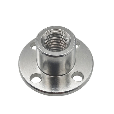 M8 Flange Coupling Nut Diameter Dalam 8MM Untuk Poros Berulir Motor